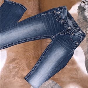 Boot cut jeans